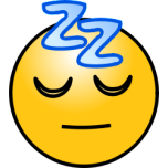 Emoticons Sleeping Face Favicon 