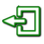 Exit Icon Favicon 