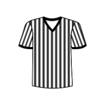  Football Referee Shirt   Favicon Preview 