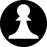 Chess Piece Symbol  White Pawn  Pen Blanco Favicon 