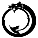 Dracoconic Ouroboros Symbol Favicon 