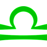 Libra Symbol Favicon 