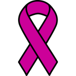 Purple Cancer Ribbon Leiomyosarcoma Testicular Cancer And Pancreatic Cancer Favicon 