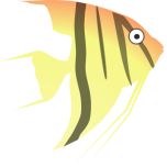  Cartoon Angel Fish   Favicon Preview 