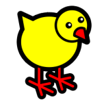 Chicken Icon Favicon 