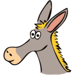 Drawn Donkey Favicon 