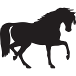 Horse Silhouette Favicon 