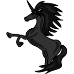 Unicorn Black Favicon 