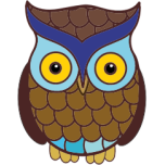 Wide Eyed Owl Favicon 