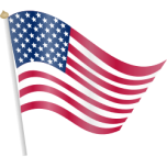 American Flag Favicon 