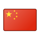 China Flag Bevelled Favicon 