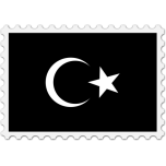 Cyrenaica Flag Stamp Favicon 