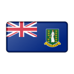 Flag Of The British Virgin Islands Bevelled Favicon 