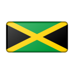 Jamaica Flag Bevelled Favicon 