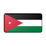 Jordan Flag Bevelled Favicon 