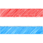 Luxemburg Flag Linear Favicon 