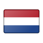 Netherlands Flag Bevelled Favicon 