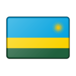 Rwanda Flag Bevelled Favicon 