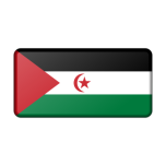 Sahrawi Arab Democratic Republic Flag Bevelled Favicon 
