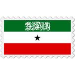 Somaliland Flag Stamp Favicon 
