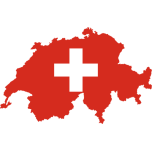 Switzerland Map Flag Favicon 