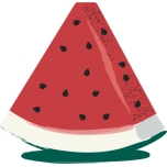 Watermelon Slice Favicon 
