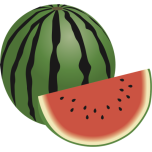 Whole Watermelon Favicon 