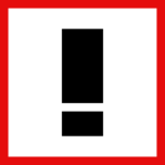 Awesome Style Danger Icon Favicon 