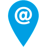 Blue Email Icon Favicon 