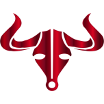 Crimson Bull Icon No Background Favicon 