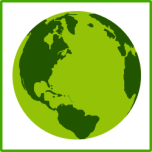 Eco Green Earth Icon Favicon 