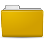 Folder Yellow Favicon 