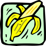 Food And Drink Icon   Banana Favicon 