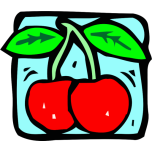 Food And Drink Icon   Cherries Favicon 