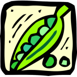 Food And Drink Icon   Peas Favicon 