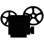 Movie Projector Icon Favicon 