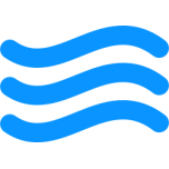 Simple Water Icon Favicon 