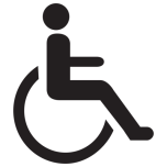 Wheelchair Icon Favicon 