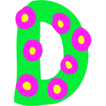Colourful Alphabet   D Favicon 
