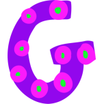 Colourful Alphabet   G Favicon 