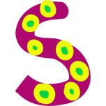 Colourful Alphabet   S Favicon 
