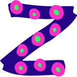 Colourful Alphabet   Z Favicon 