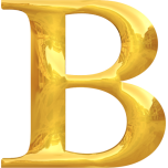 Gold Typography B Favicon 