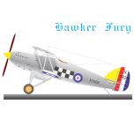 Hawker Fury Favicon 