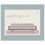 Mid Century Stamp With Modern Couch Favicon 