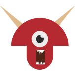 Monster Head Favicon 