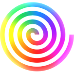 Rainbow Spiral Favicon 