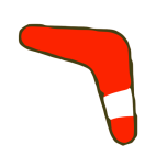 Red Boomerang Favicon 