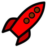 Rocket   Red Favicon 