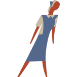 Abstract Lady Favicon 